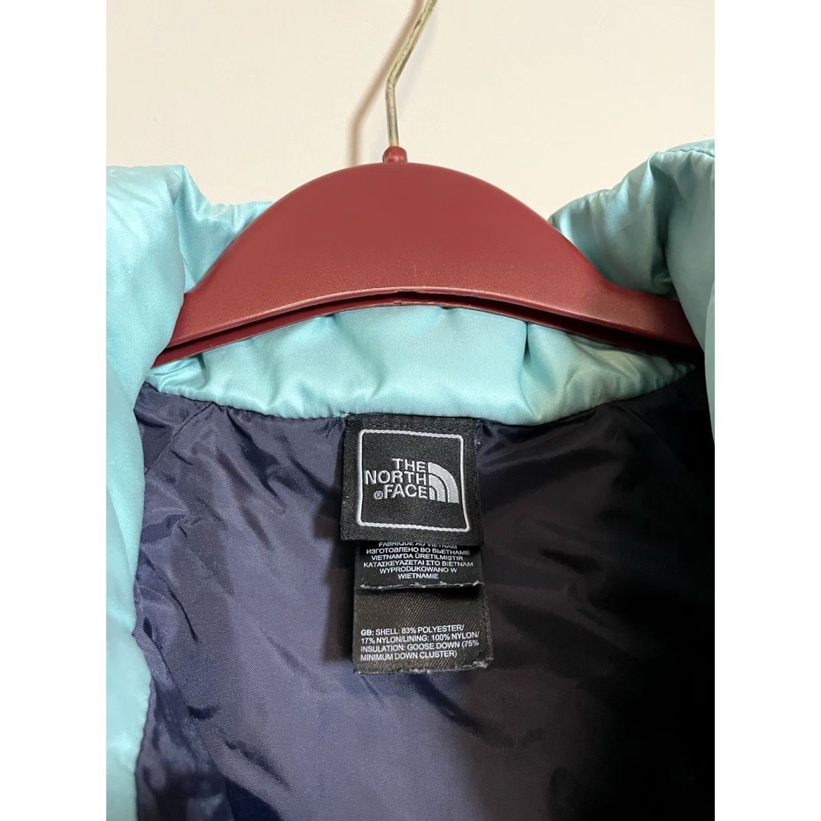 The North Face VINTAGE The North Face Goose Down 550 Light Blue Puffer Jacket Coat Women’s M Blue Puffer Jacket The North Face Mens Womens Boys Girls Size M / US 6-8 / IT 42-44 - 3 Thumbnail