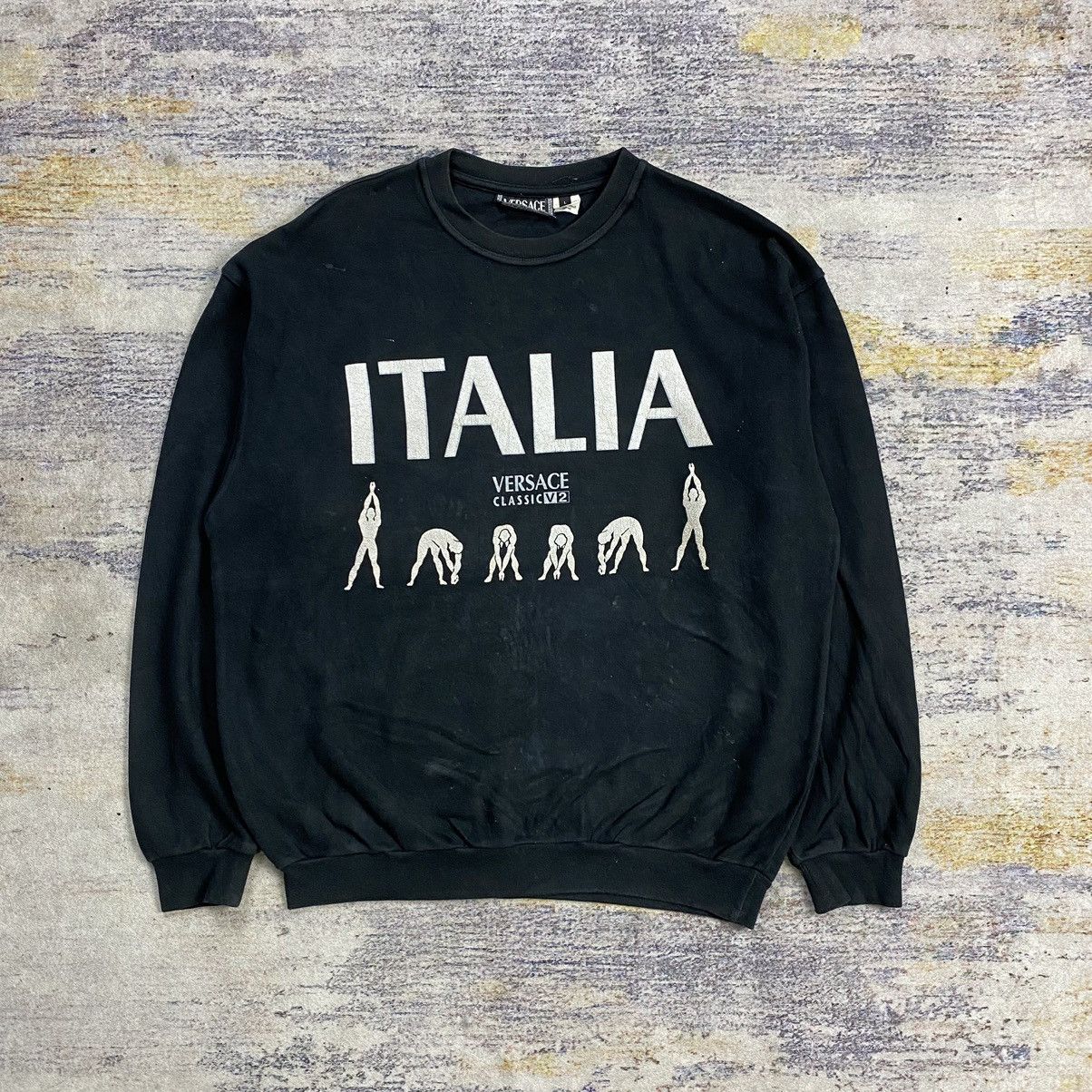 Versace Vintage Versace sweatshirt Size US L / EU 52-54 / 3 - 1 Thumbnail