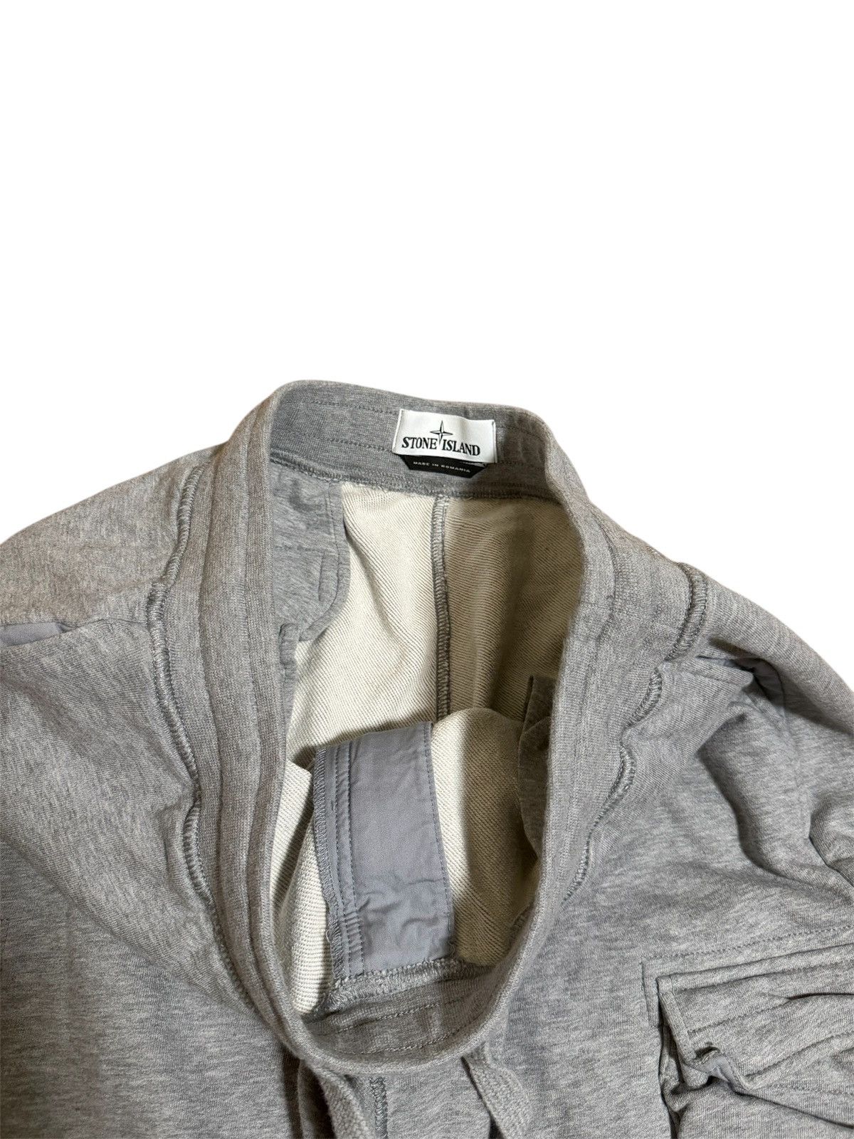 Stone Island 🔥450$ Stone island Jogging Fleece Pocket Cargo Jogger Pants Size US 32 / EU 48 - 7 Thumbnail