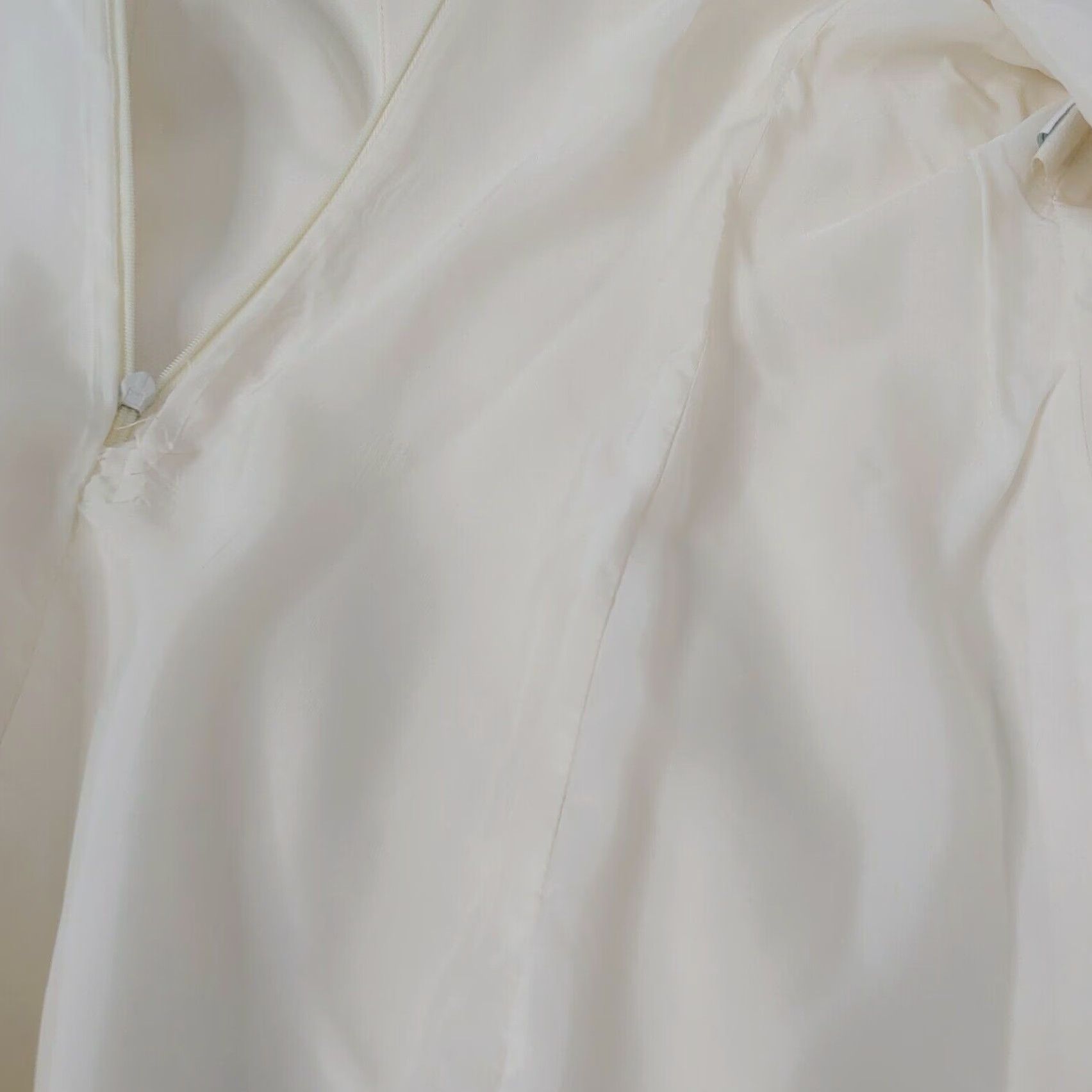 Insight VINTAGE PSI Night Western Dress Shirt Dress Ivory 10 Studded USA Women's Night Western Wear Dress Size L / US 10 / IT 46 - 7 Thumbnail