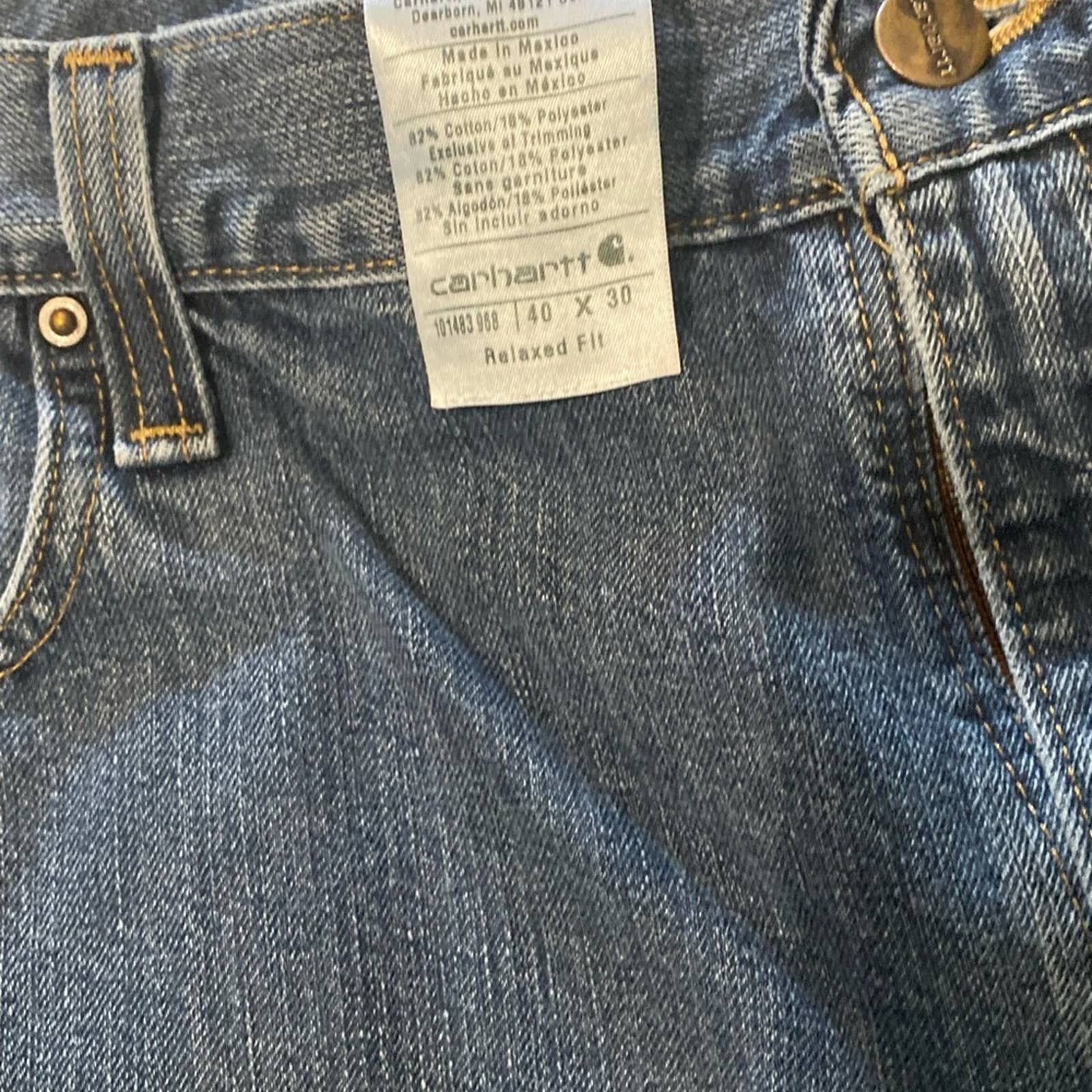 Carhartt Carhartt relaxed fit jeans Size US 40 / EU 56 - 4 Thumbnail