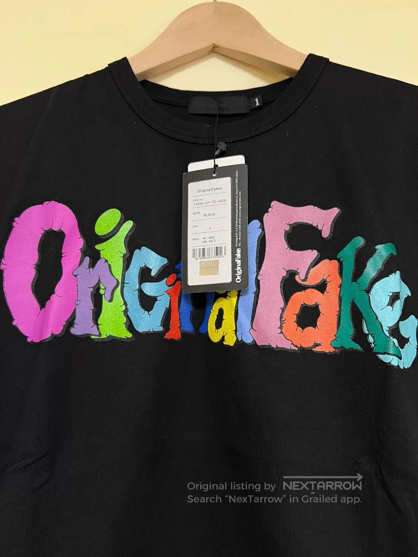 Supreme OriginalFake x Supreme T-Shirt in Black. Size US S / EU 44-46 / 1 - 7 Thumbnail
