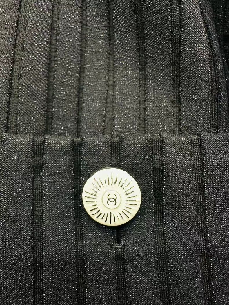 Chanel Chanel Early Spring Series Black and White Contrast Coat Size XS / US 0-2 / IT 36-38 - 7 Thumbnail