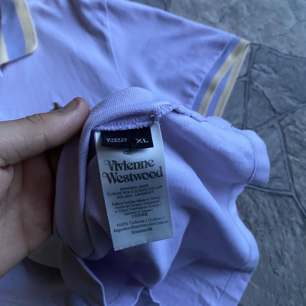 Vivienne Westwood Vivienne Westwood Polo T-Shirt Vintage Small Orb Logo Luxury Size US XL / EU 56 / 4 - 12 Thumbnail