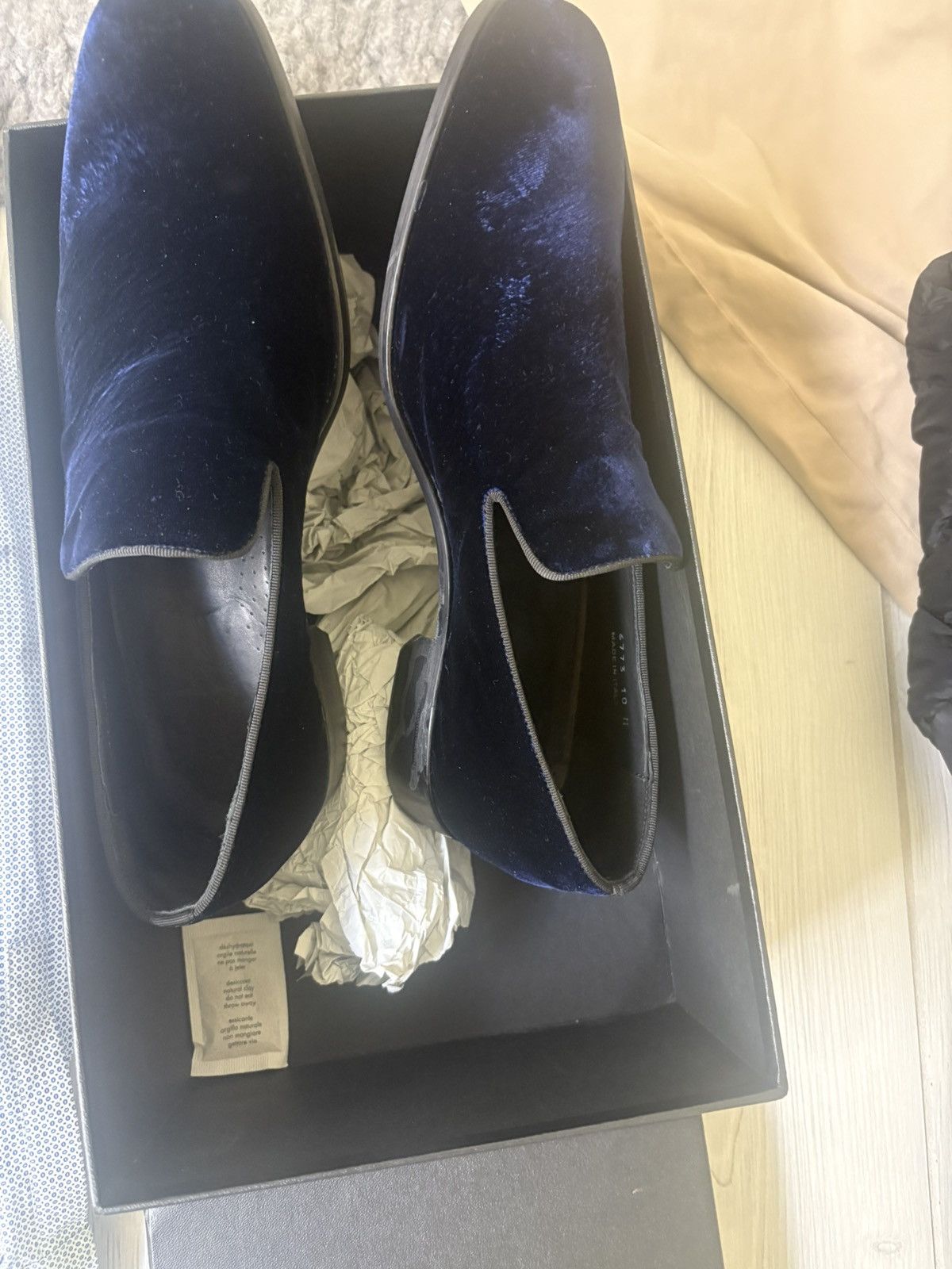 Giuseppe Zanotti Giuseppe Zanotti Velvet Loafers Men’s + Box Size US 10 / EU 43 - 5 Thumbnail