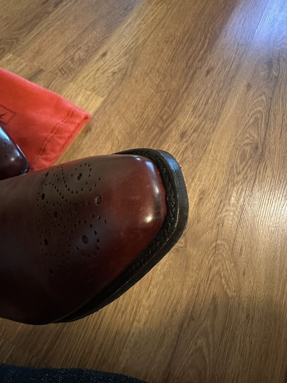 J.FitzPatrick Wallingford II Half Brogue Burgundy Calf Size US 9 / EU 42 - 8 Thumbnail