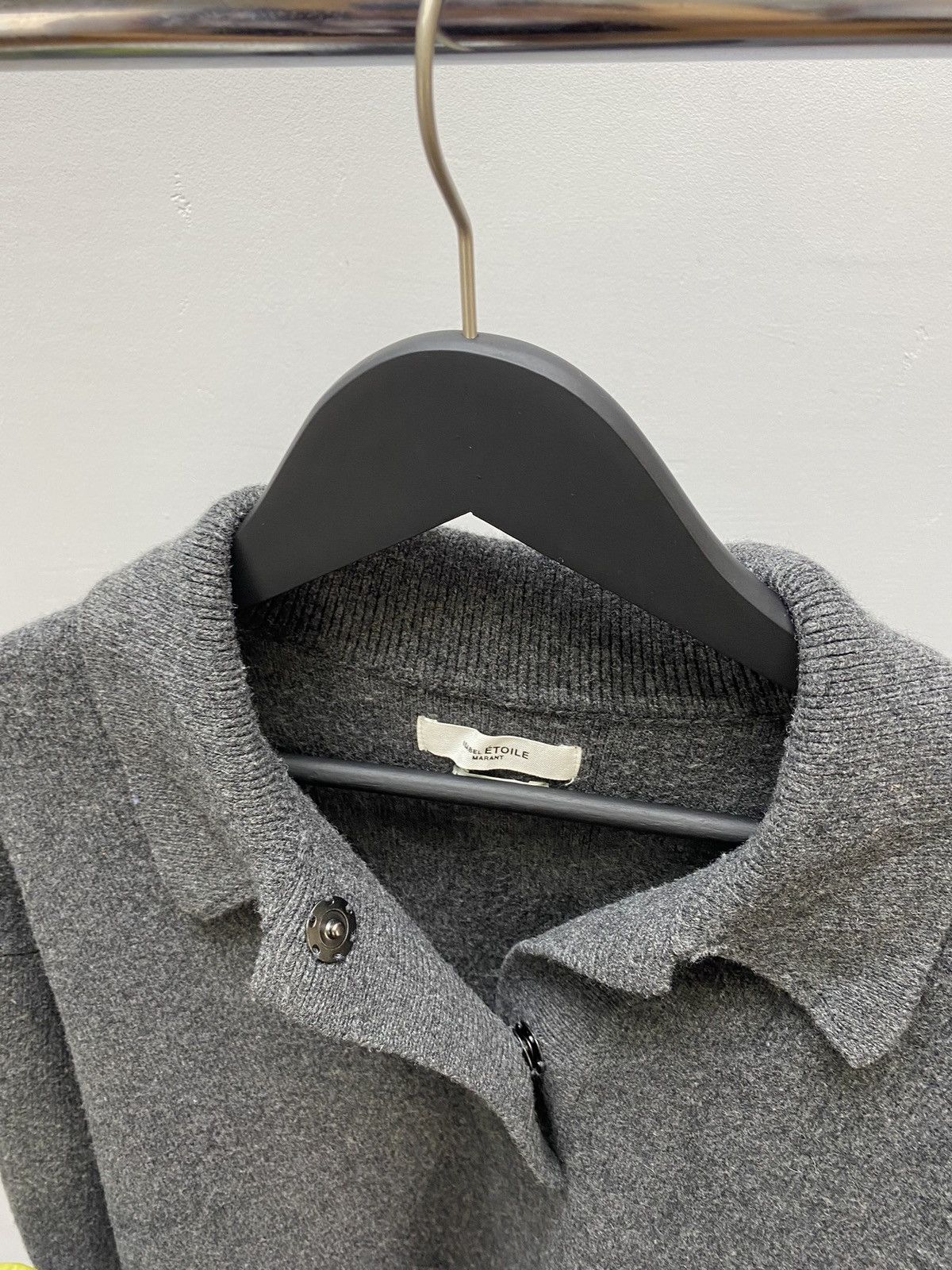Isabel Marant × Isabel Marant Etoile Isabel Marant Etoile Lark Oversized Polo Jumper Sweater Size S / US 4 / IT 40 - 13 Thumbnail