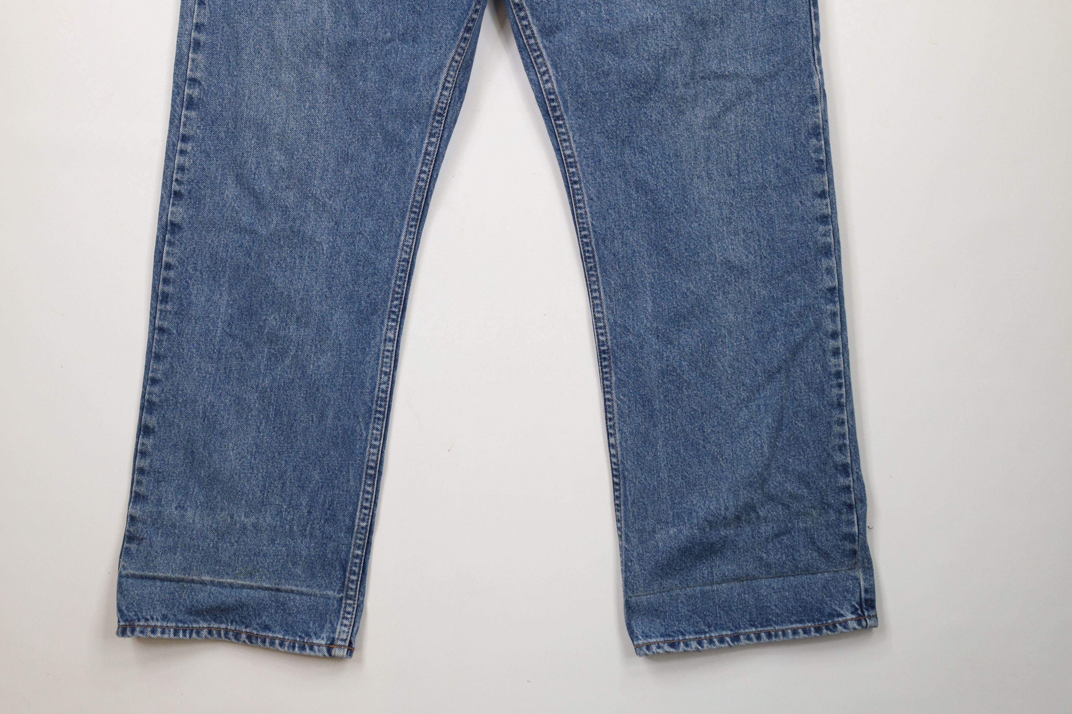 Tommy Hilfiger × Vintage Vintage 90s Tommy Hilfiger Relaxed Fit Denim Jeans Blue Size US 36 / EU 52 - 4 Thumbnail