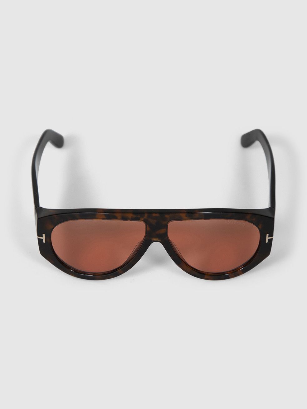 Brown Tortoise Red Lenses Sunglasses, Women's
