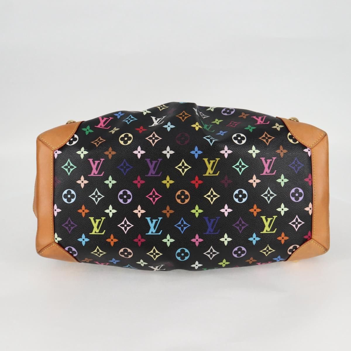 Louis Vuitton LOUIS VUITTON Monogram Multicolor Ursula Tote Bag Black Size ONE SIZE - 5 Thumbnail