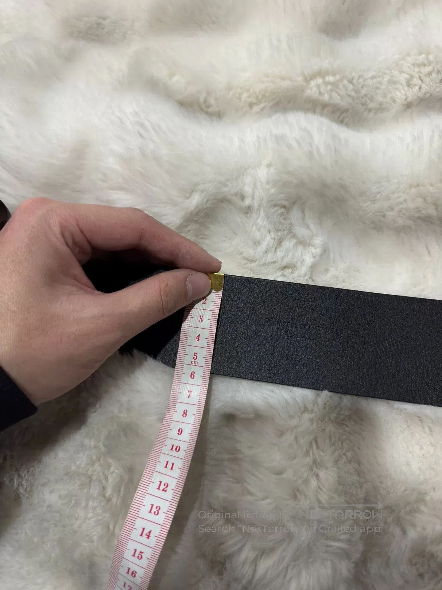 Yves Saint Laurent Saint Laurent YSL Black Gold Belt Size 80. Size ONE SIZE - 7 Thumbnail