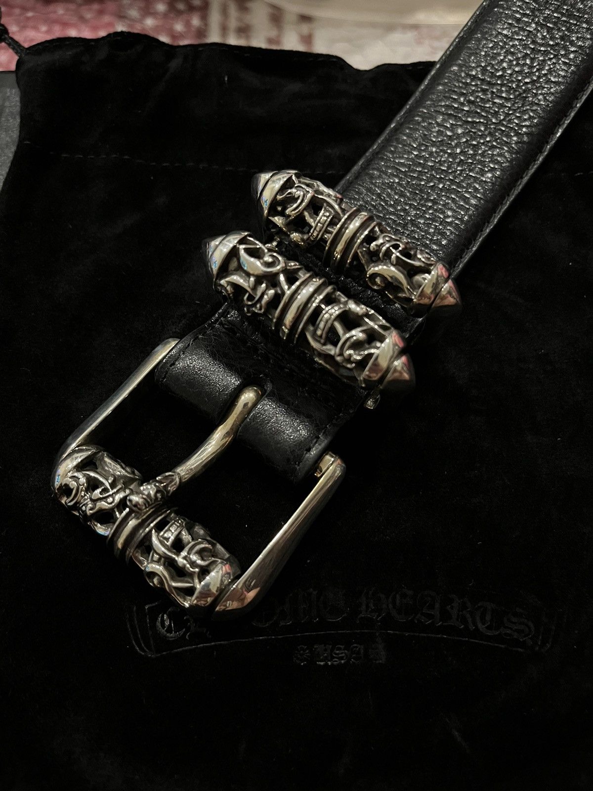 Chrome Hearts Chrome Hearts Celtic Roller Belt Size 34 - 5 Thumbnail