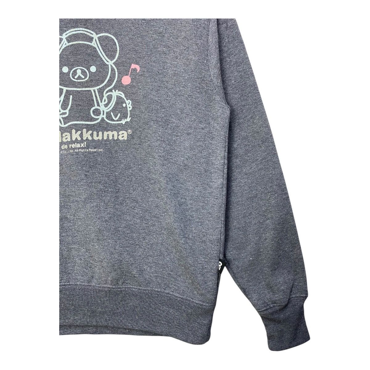 Japanese Brand Japanese Brand Rilakkuma Sweatshirt Jumper Crewneck Size M Size US M / EU 48-50 / 2 - 3 Thumbnail