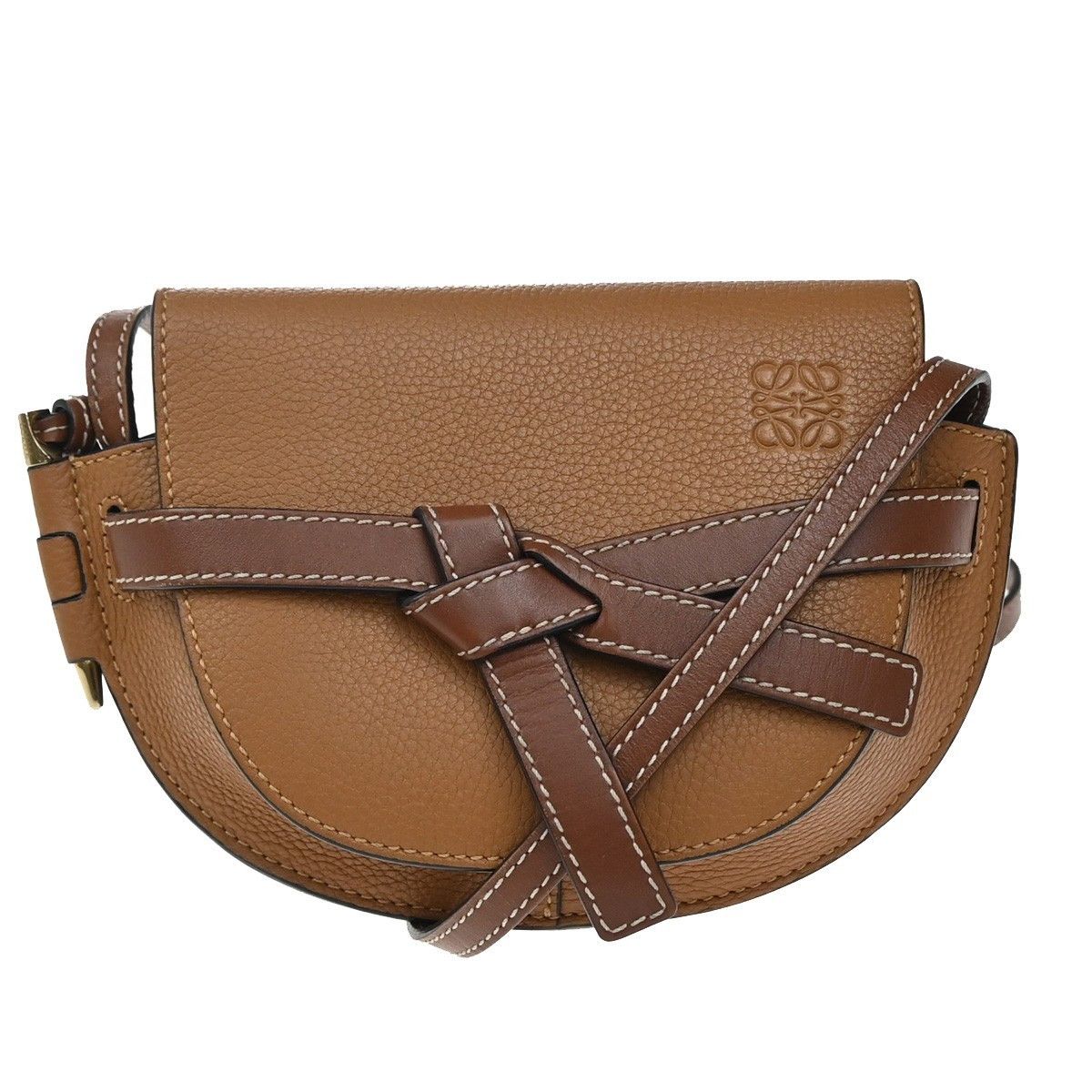 Loewe Loewe Gate Shoulder Bag Leather Size ONE SIZE - 1 Thumbnail