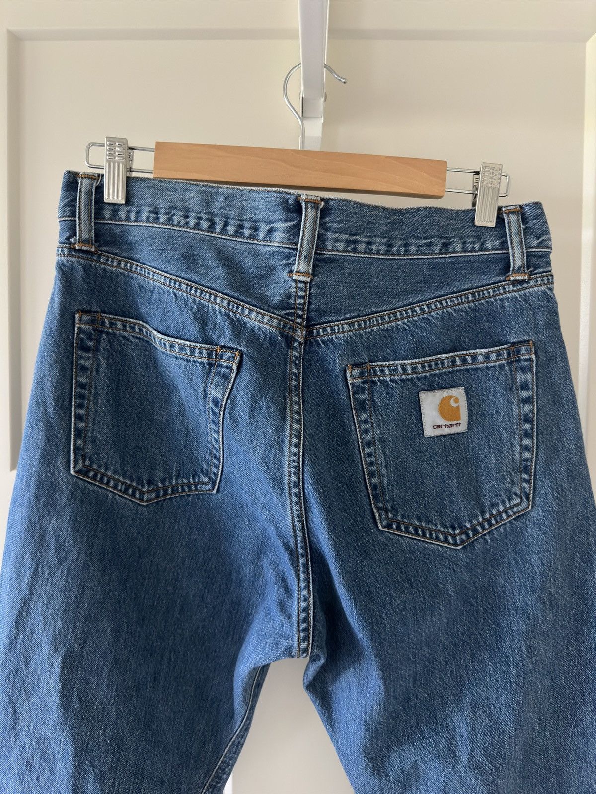 Carhartt Wip Carhartt WIP Pontiac Jeans 33x31 Size US 33 - 5 Thumbnail