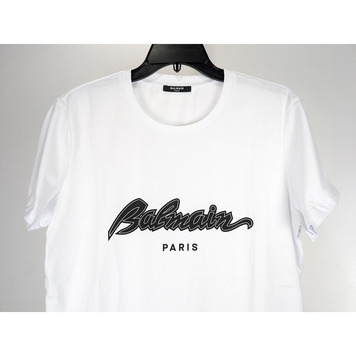 Balmain o1rshd1 Classic Logo T-Shirt in White Size US M / EU 48-50 / 2 - 6 Thumbnail