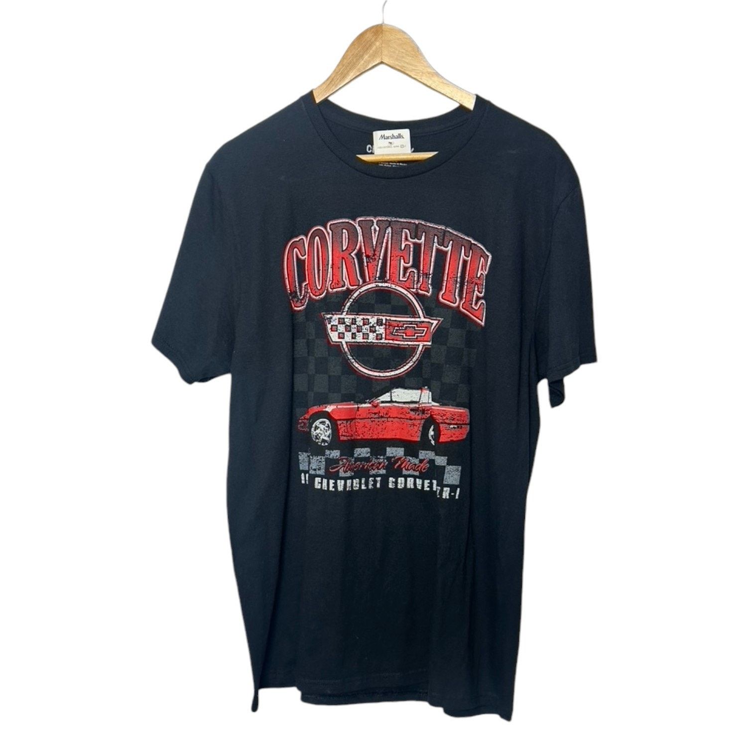 Chemistry Chemistry Black Graphic CORVETTE Men's T-Shirt Size XL NEW Size US XL / EU 56 / 4 - 1 Thumbnail