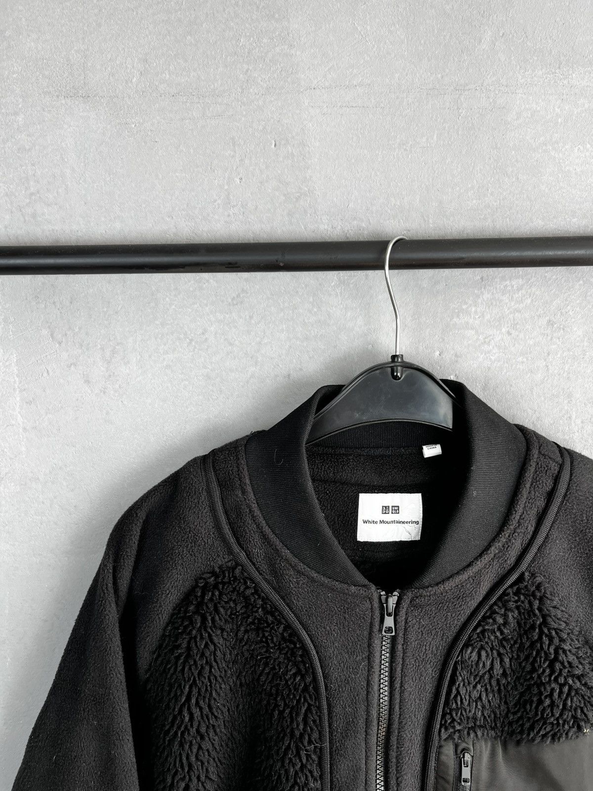 Japanese Brand × Uniqlo × White Mountaineering Uniqlo Fleece Jacket Black Size US L / EU 52-54 / 3 - 2 Thumbnail