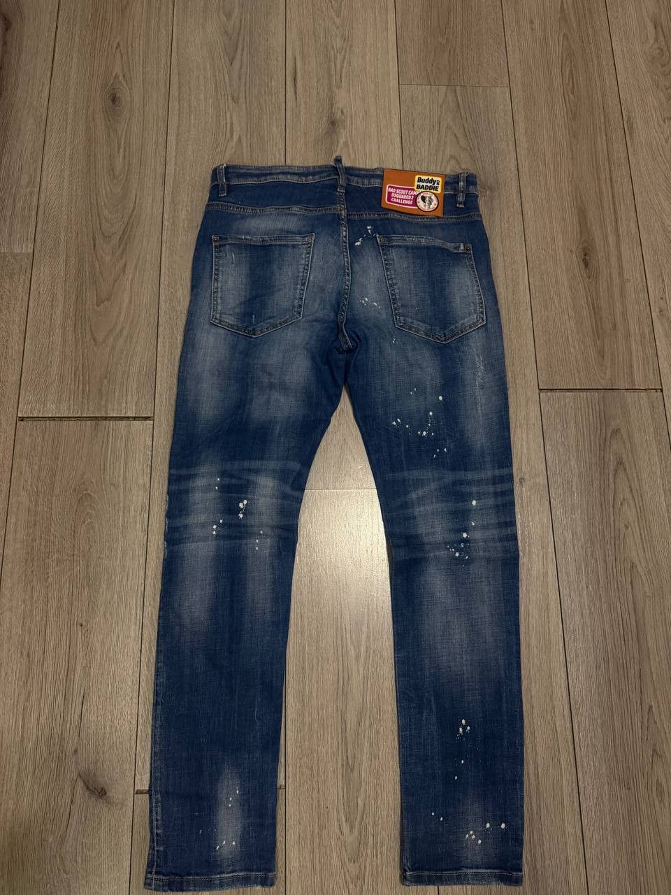 Dsquared2 Dsquared2 Jeans Mens Size 50 Blue Distressed Avant-Garde Size US 34 / EU 50 - 5 Thumbnail