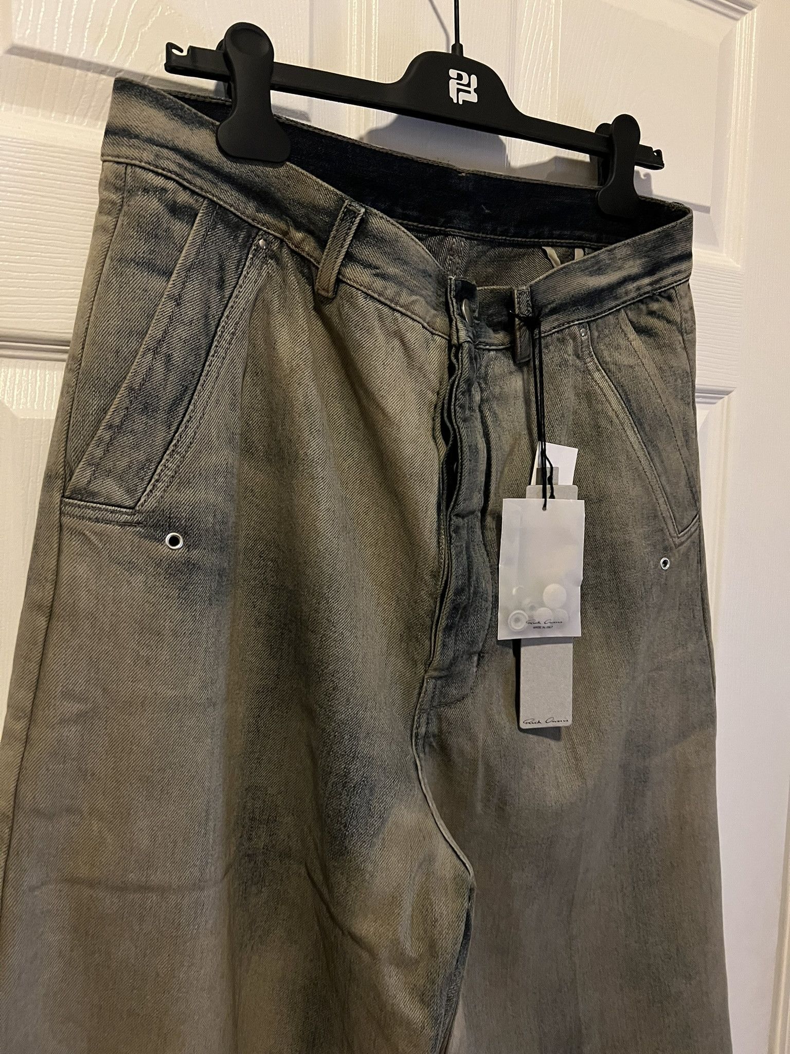 Rick Owens Rick Owens FW23 LUXOR Degrade Denim Bela sz 50 Size US 34 / EU 50 - 2 Thumbnail