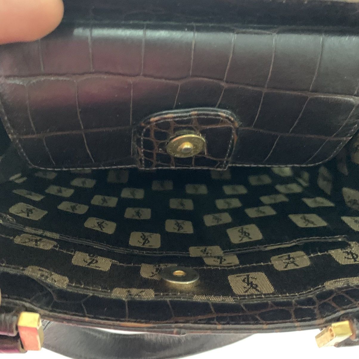 Yves Saint Laurent Yves Saint Laurent Handbag Rare Size ONE SIZE - 12 Thumbnail