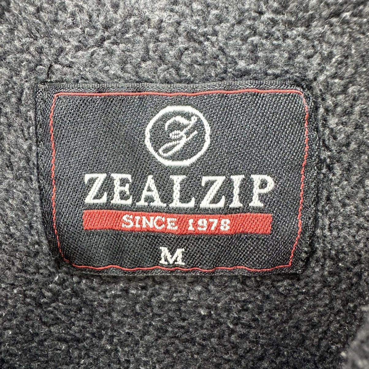 Japanese Brand Vintage Polo Shirt Striped Fleece Single Pocket by Zealzip Size US M / EU 48-50 / 2 - 13 Thumbnail