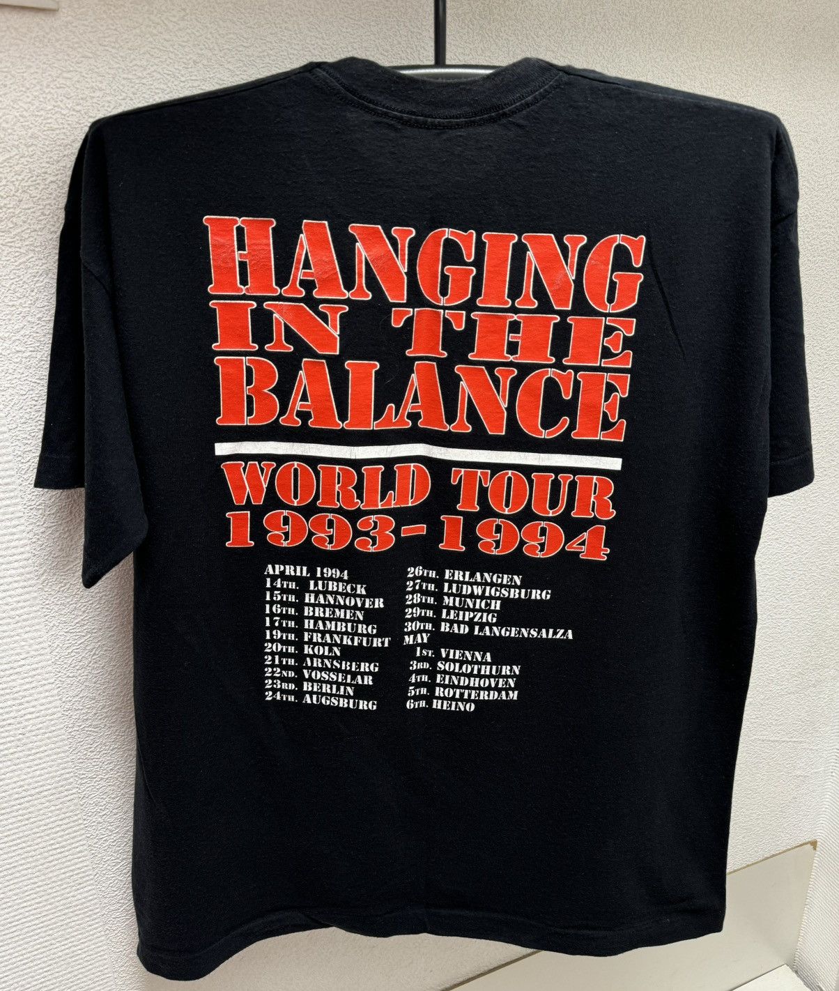 Band Tees Metal Church 1993-1994 vintage tour t-shirt band tee rock Size US XL / EU 56 / 4 - 1 Thumbnail