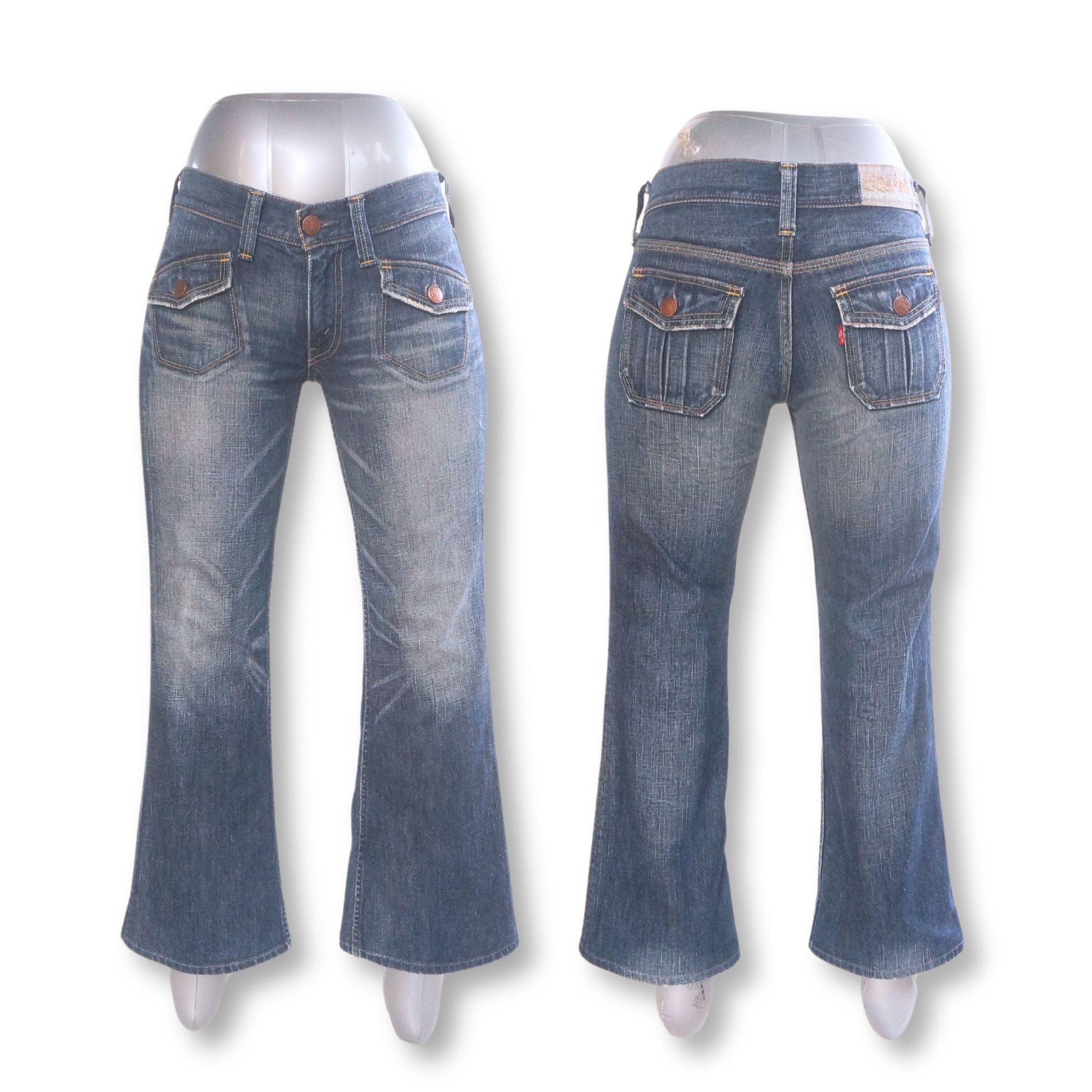 Levi's × Levi's Vintage Clothing Levi's C56 Women Bush Jeans Size 30" / US 8 / IT 44 - 1 Thumbnail