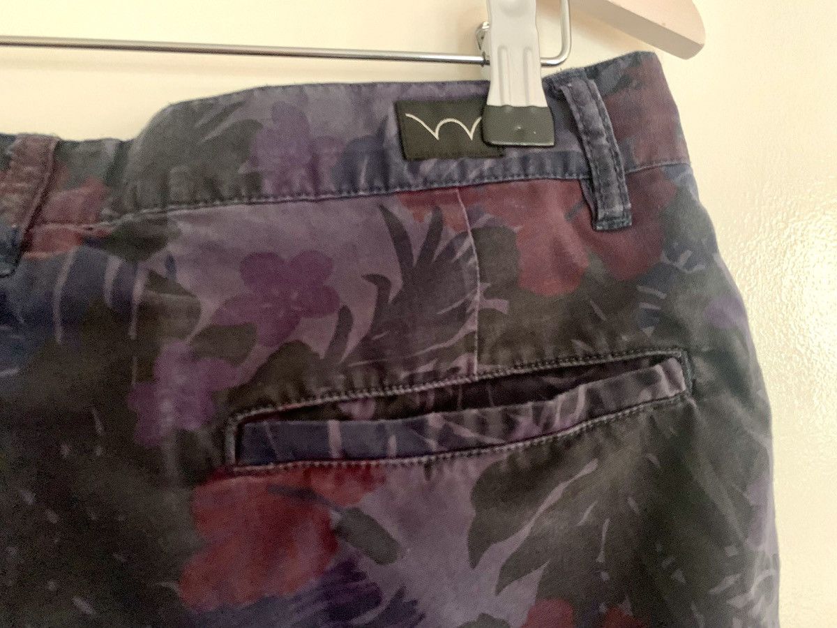 Designer × Edwin × Japanese Brand Edwin Cotton Flat Front Flower Print Shorts size S Size US 32 / EU 48 - 5 Thumbnail