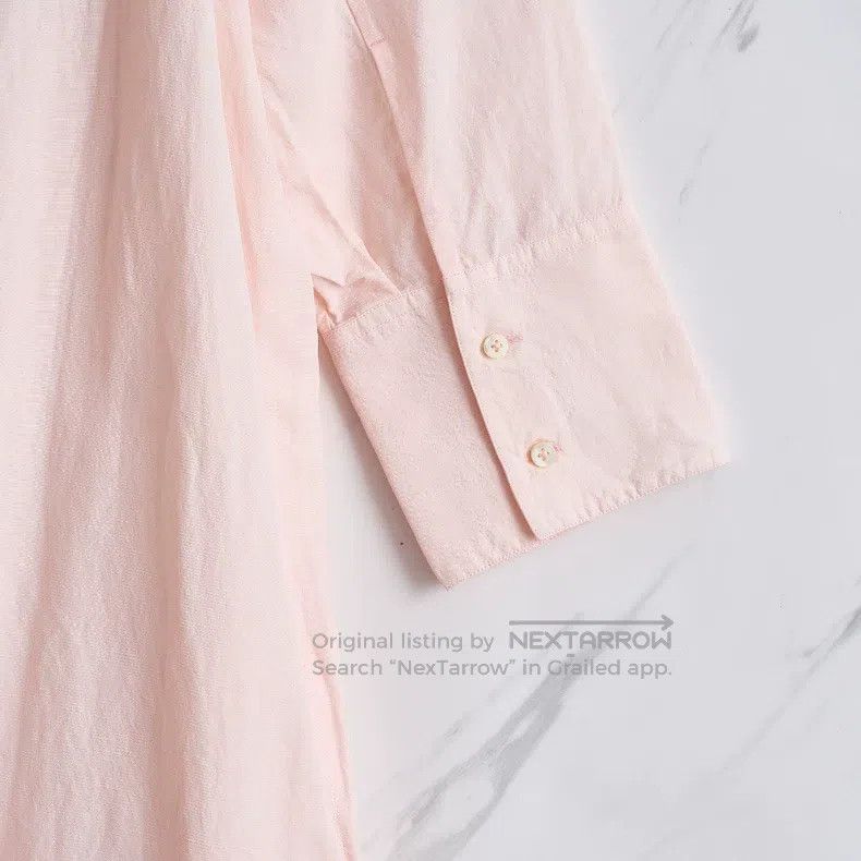 Jil Sander Jil Sander size 32 Women's minimalist solid color shirt dre Size XS / US 0-2 / IT 36-38 - 5 Thumbnail