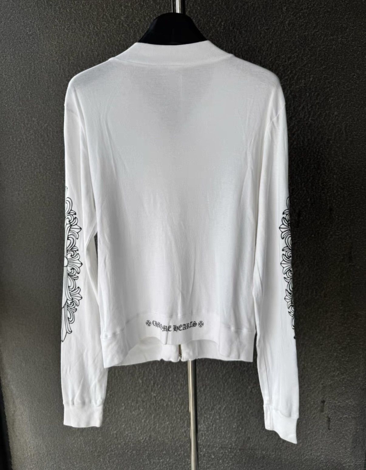 Chrome Hearts Chrome Hearts Vine Floral Arm Zip Cardigan Size US XL / EU 56 / 4 - 2 Thumbnail