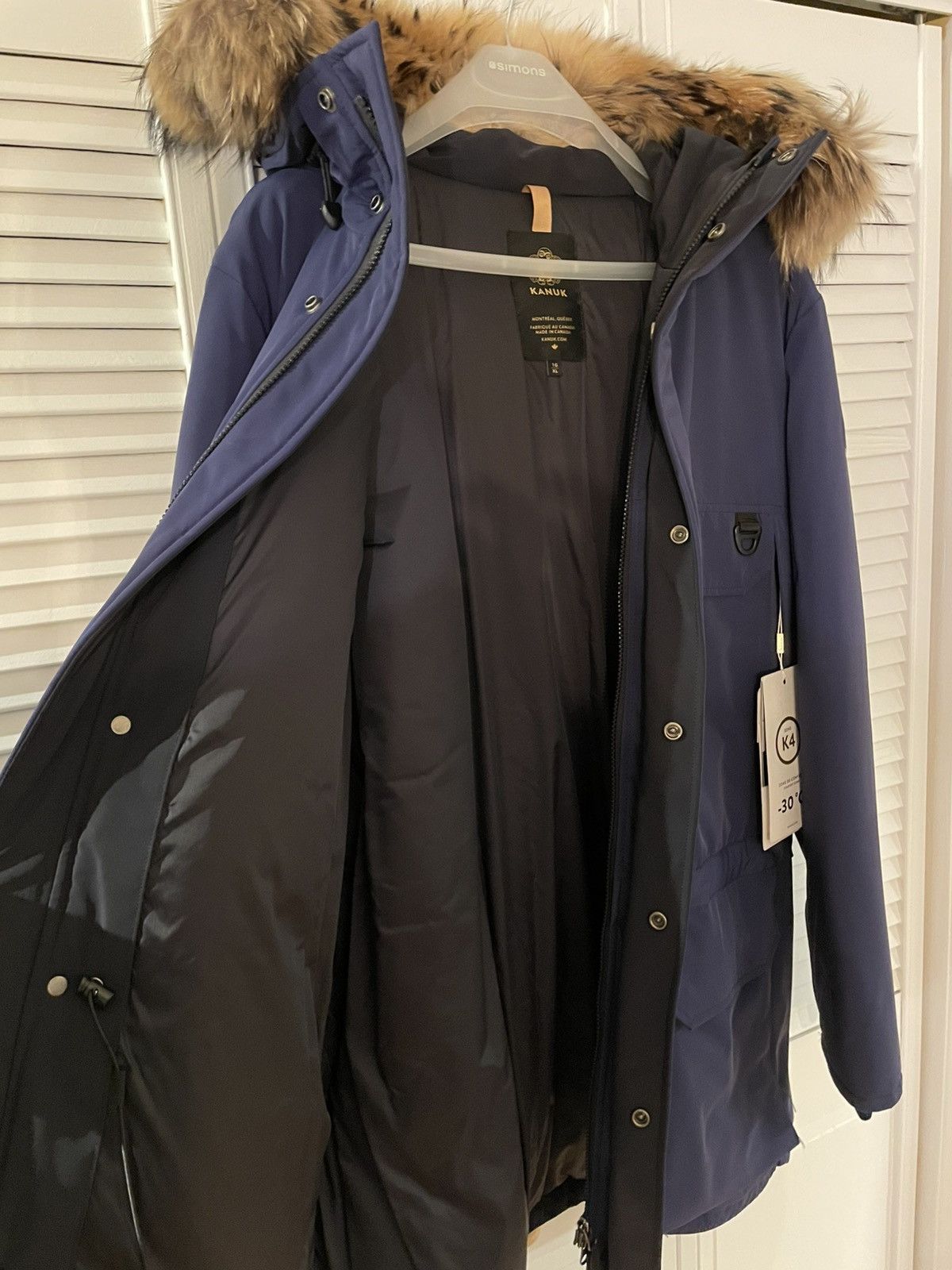 Cavale Down Parka 1XL in Blue, Men's — image 6 of 6