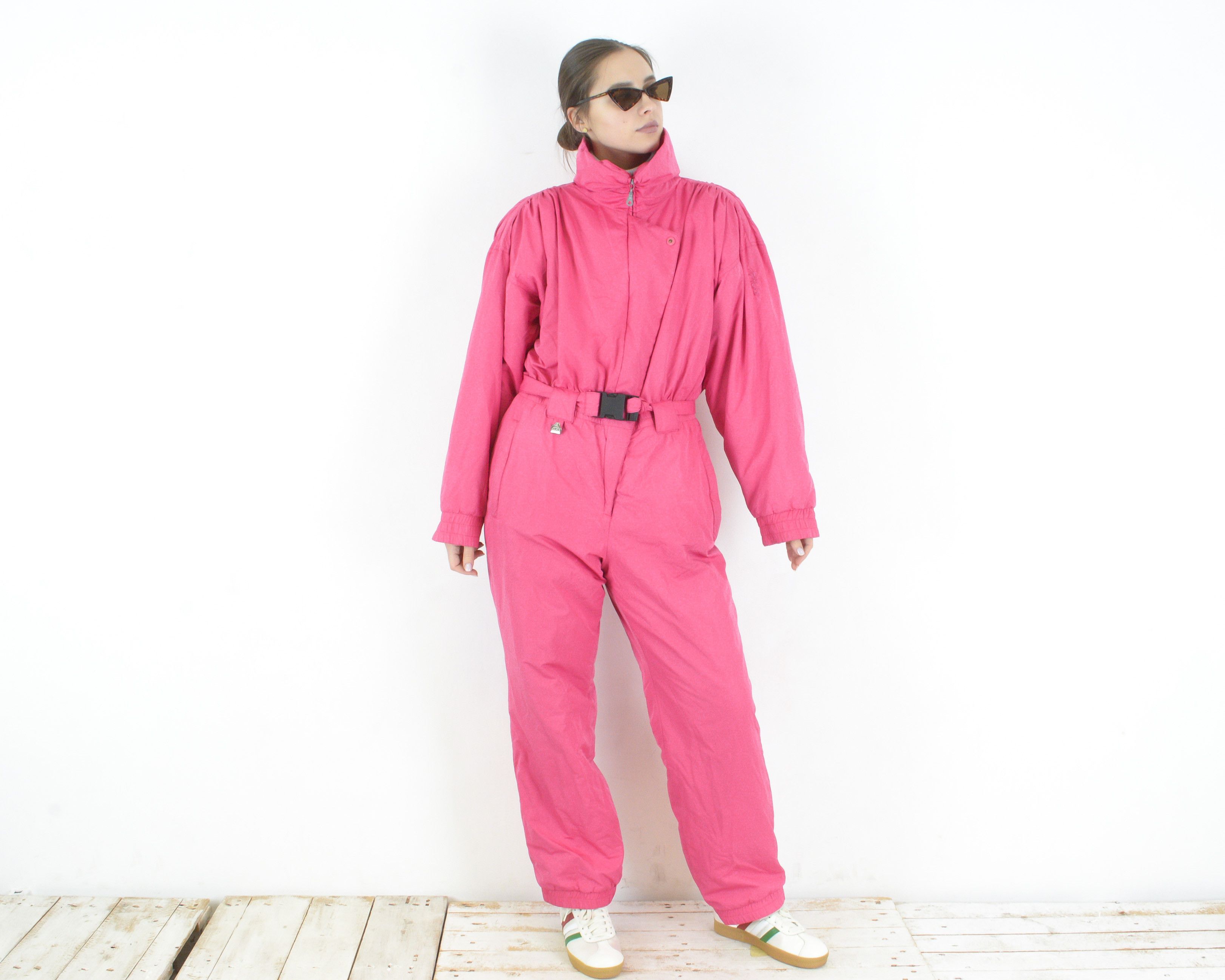 Fila × Vintage Magic Line Ski Suit L US12 Jumpsuit Overalls Coveralls 80s Size 30" / US 8 / IT 44 - 1 Thumbnail