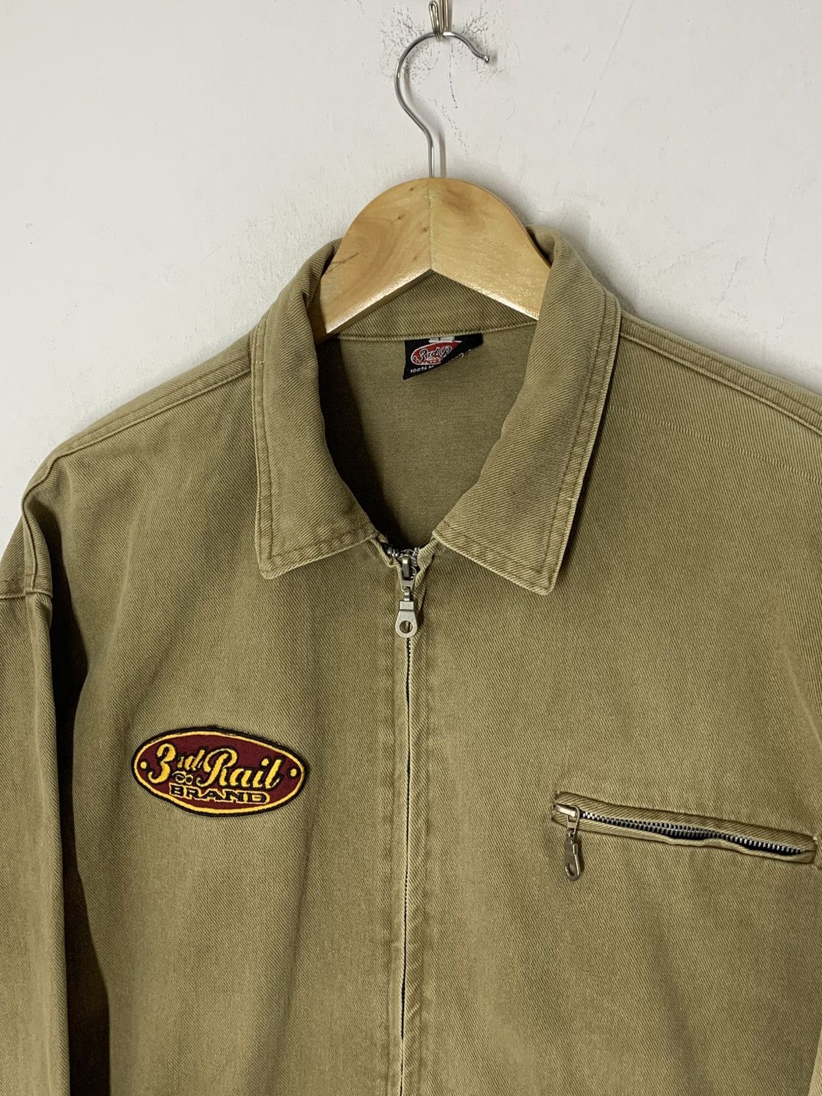 Powell Peralta Vintage 3rd Third Rail Detroit Desing Jacket Old Skate Punk Size US L / EU 52-54 / 3 - 4 Thumbnail