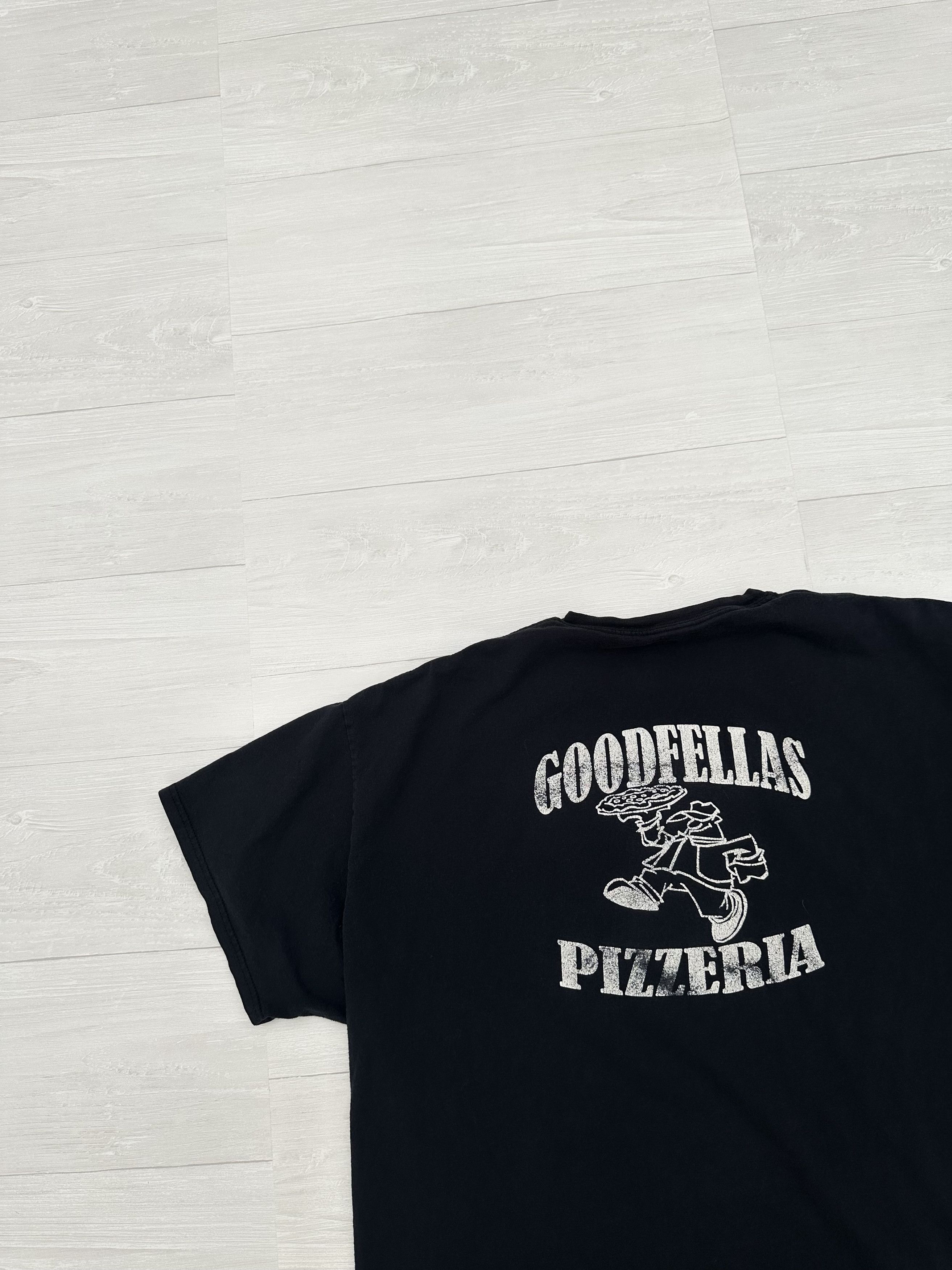 Vintage Goodfellas Pizza Pizzerà Mafia Gangster Tee 2XL / XXL Mob Size US XXL / EU 58 / 5 - 2 Thumbnail