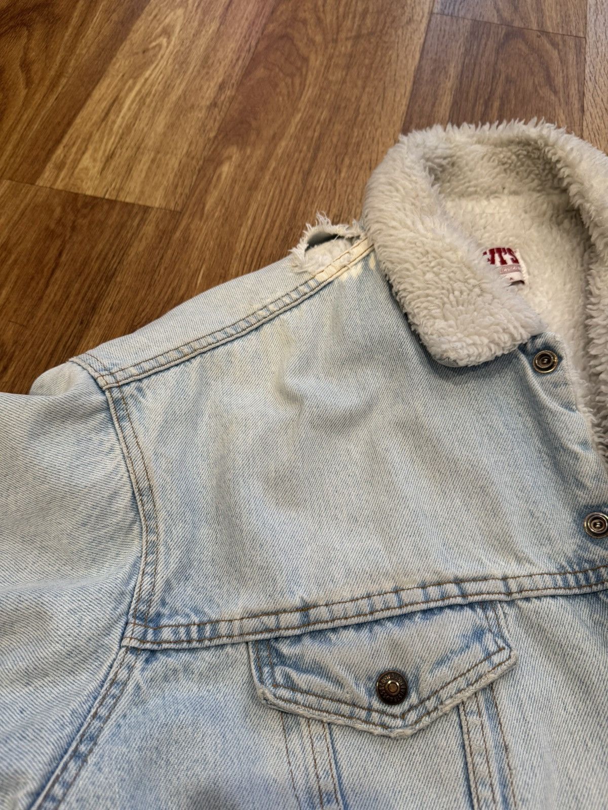 Levi's × Vintage Levis San Francisco Sherpa 80s Size US XL / EU 56 / 4 - 8 Thumbnail