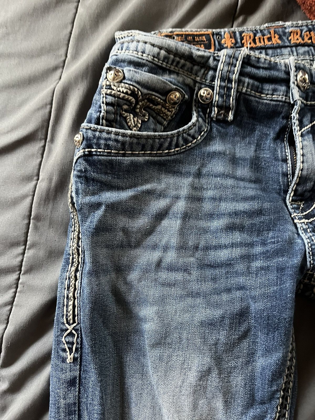 Rock Revival Rock Revival Studded Jean sz 32 Size US 32 / EU 48 - 5 Thumbnail