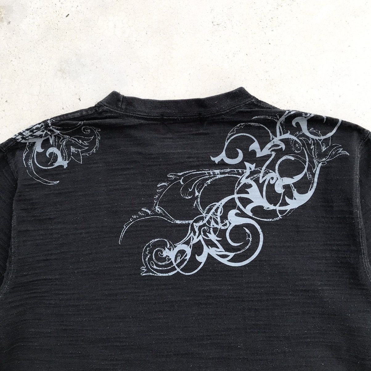 Le Grande Bleu (L.G.B.) ILL'S Japanese Brands " Gothic Tribal " L/S T-Shirt Size US M / EU 48-50 / 2 - 4 Thumbnail