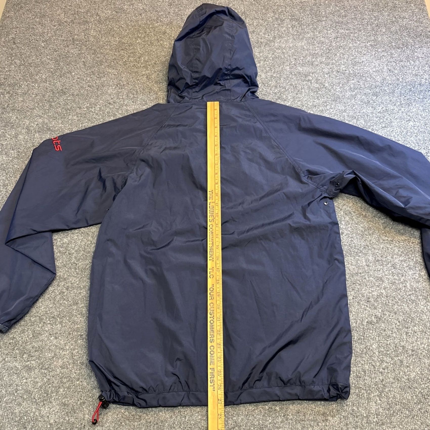 Roots VINTAGE? No. Roots Canada Mens Outdoor Full Zip Hooded Windbreaker Jacket XS Navy Blue Size US XS / EU 42 / 0 - 6 Thumbnail