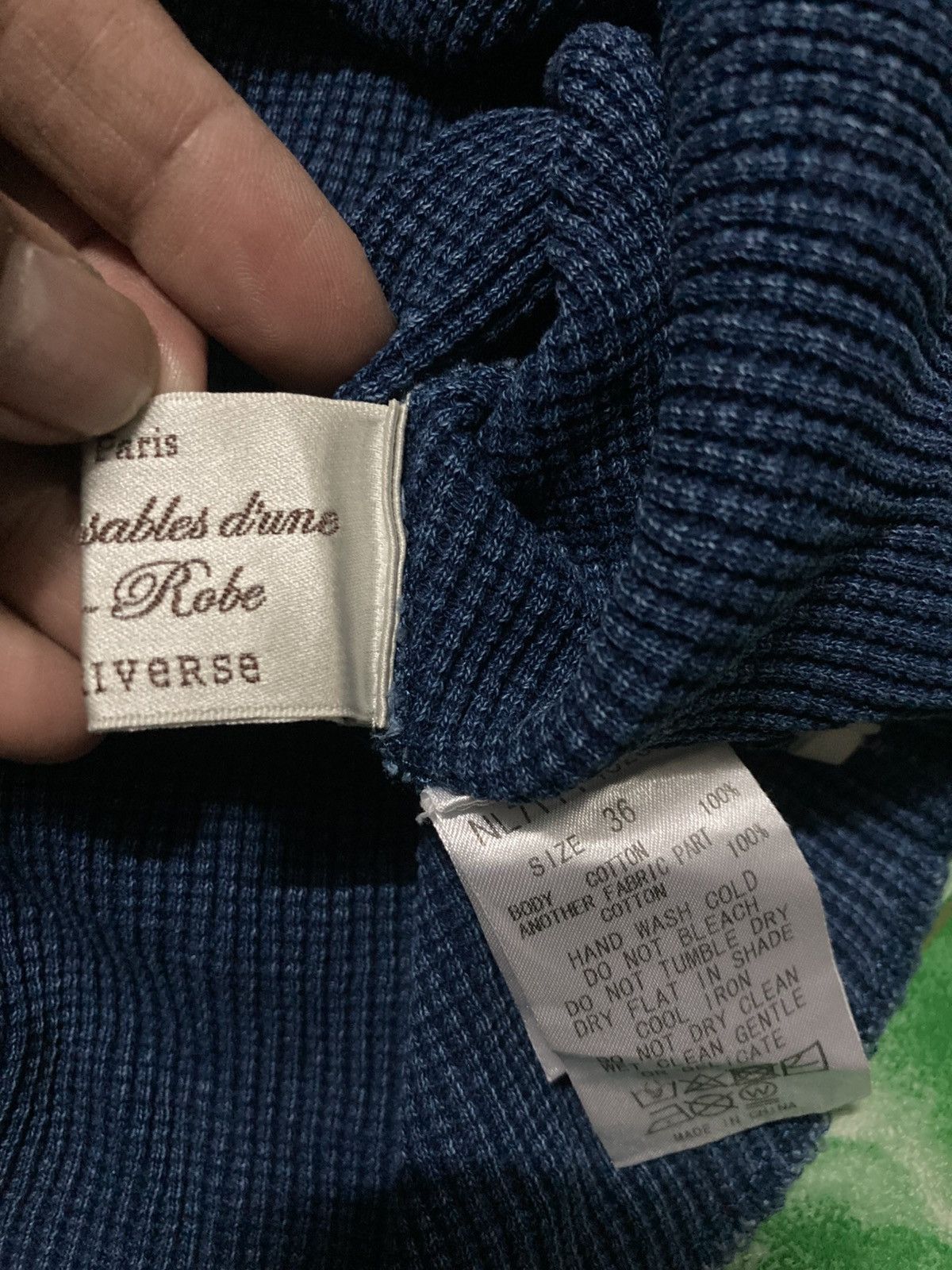 NANO universe Crop Top Nano Universe Indigo Size M / US 6-8 / IT 42-44 - 4 Thumbnail