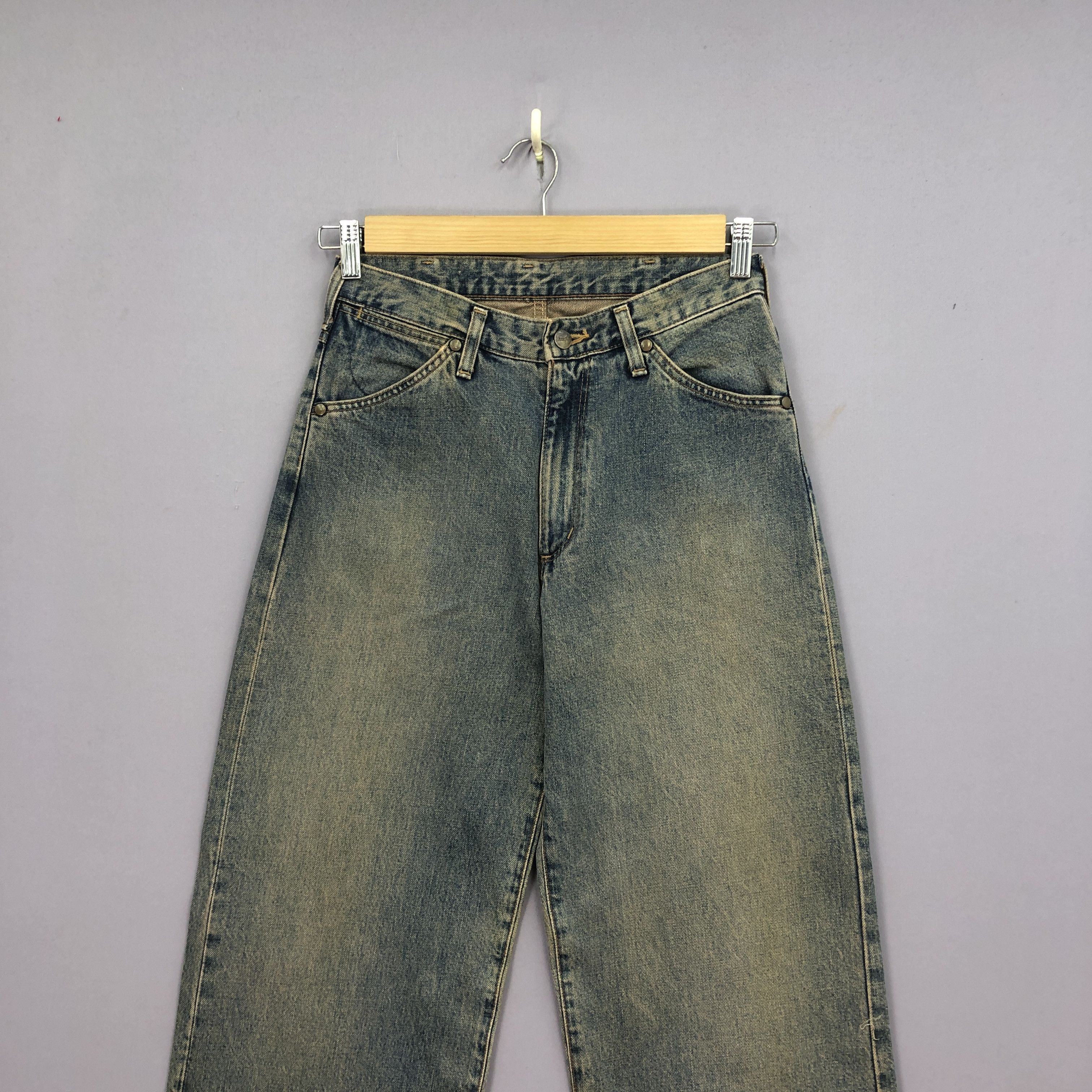 Wrangler Vintage Wrangler Selvedge Jeans Mud Wash Redline Baggy Denim Size 26" / US 2 / IT 38 - 3 Thumbnail