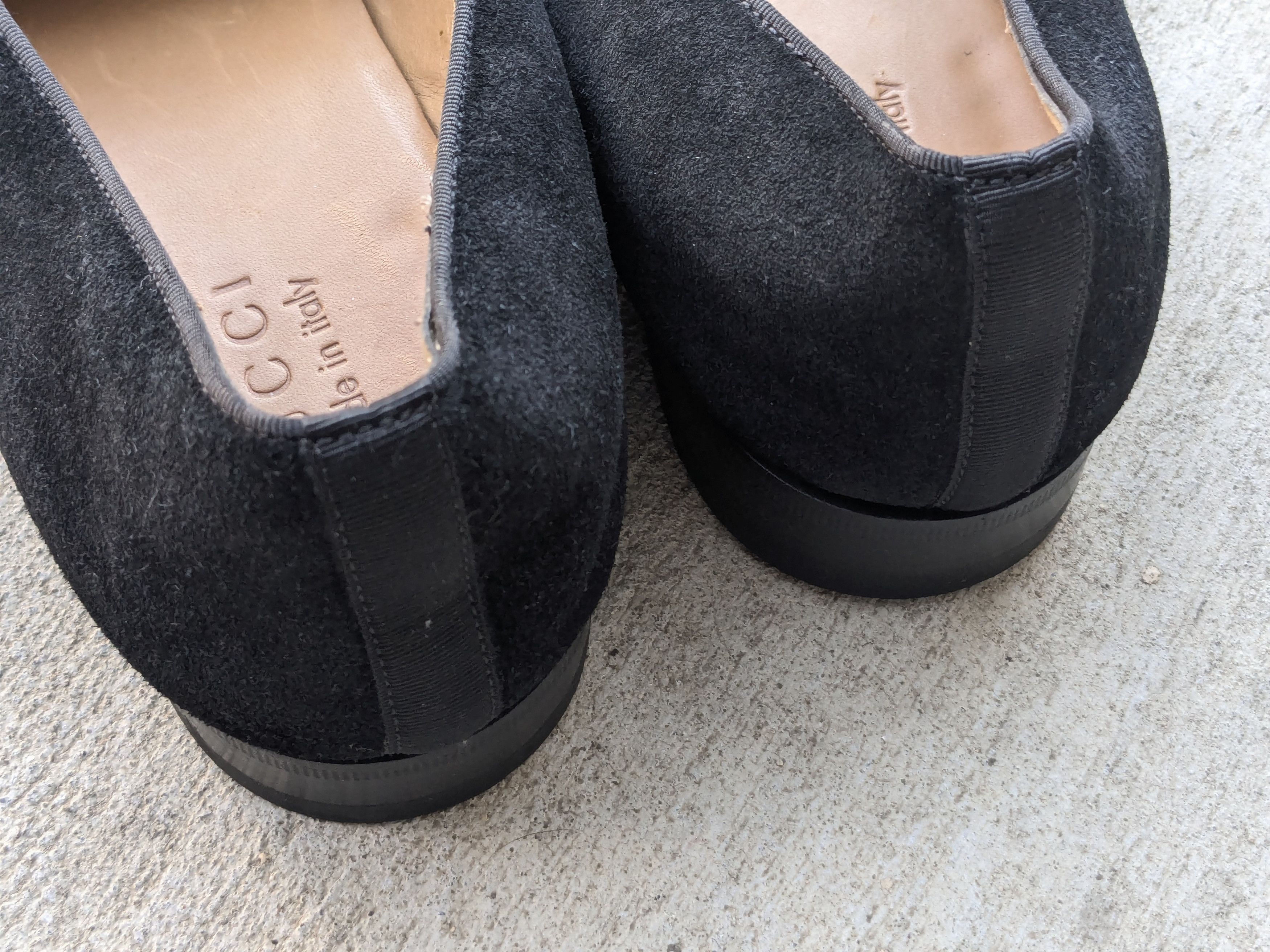 Gucci Gucci Loafers Dragon Black 9.5 Suede Slip Ons Size US 9.5 / EU 42-43 - 9 Thumbnail