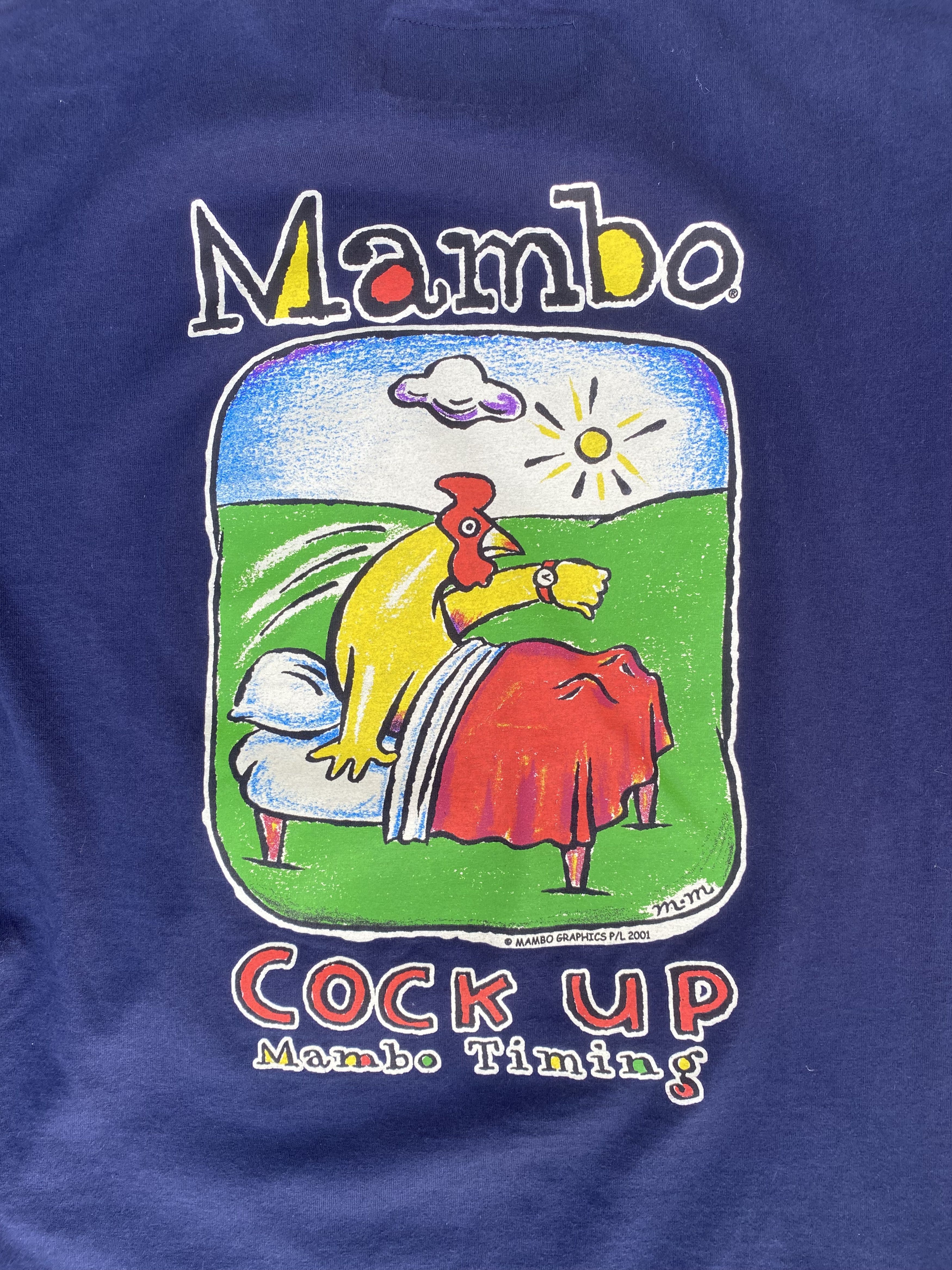 Mambo VINTAGE MAMBO COCK UP MAMBO TIMING TEE 2001 Size US M / EU 48-50 / 2 - 2 Thumbnail