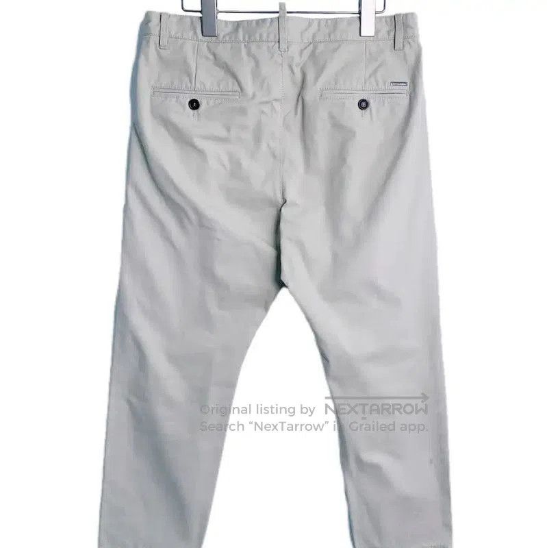 Dsquared2 DSQUARED2 Beige Cotton Casual Pants for Men . Size US 38 / EU 54 - 2 Thumbnail