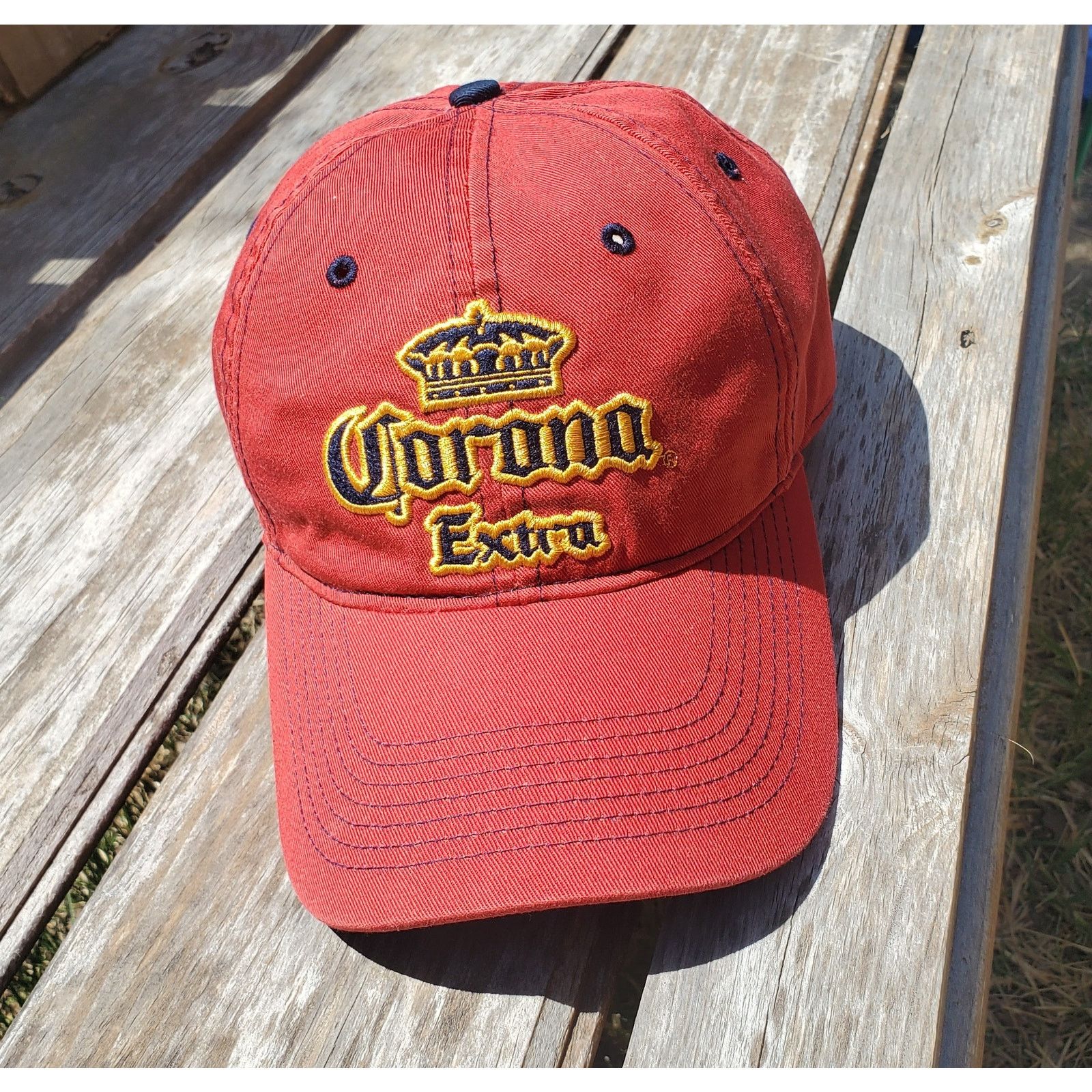 Drink Beer Save Water Corona Extra Beer Red Hat Dad Cap Size ONE SIZE - 1 Thumbnail