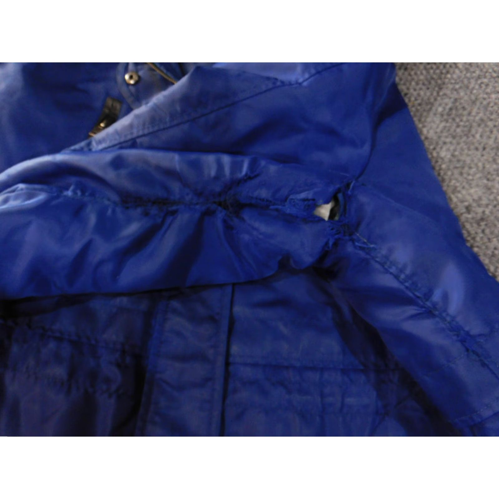 Torrid Torrid Jacket 2X Blue Puffer Coat Womens Hooded Insulated Nylon Polyester Winter Long Sleeve Zip Basic Jacket Size XXL / US 16-18 / IT 52-54 - 7 Thumbnail