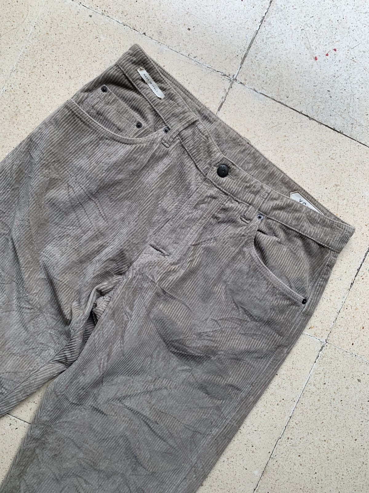 Vintage Ychai corduroy pants Size US 33 - 2 Thumbnail
