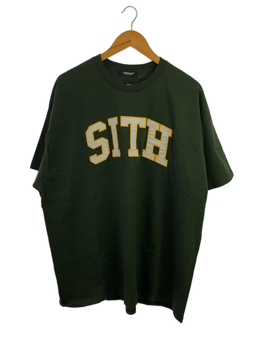 image of Undercover "sith" College Tee in Green, Men's (Size 2XL)