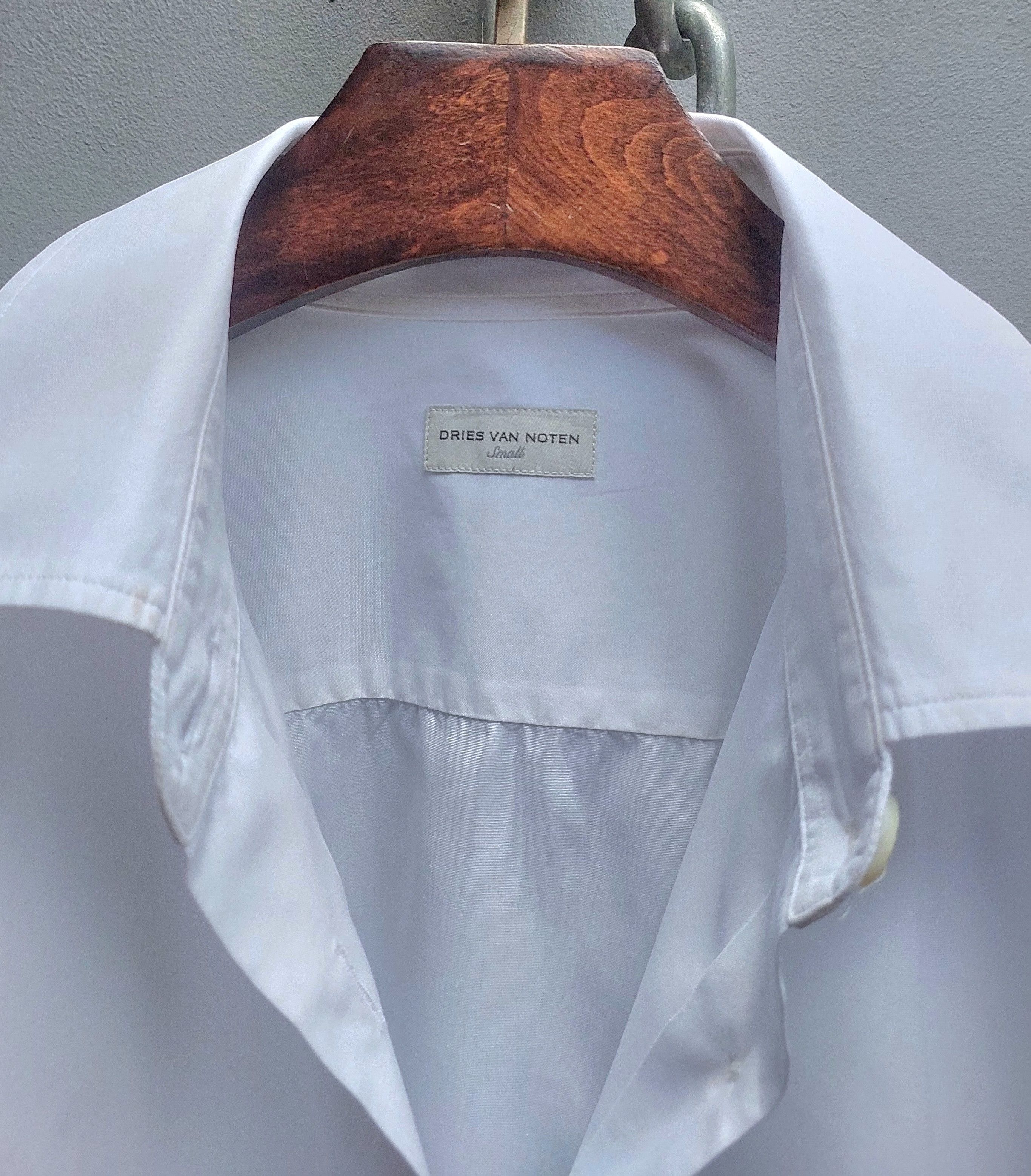 Dries Van Noten Dries Van Noten White Oversized Long Sleeve Shirt Size S / US 4 / IT 40 - 10 Thumbnail