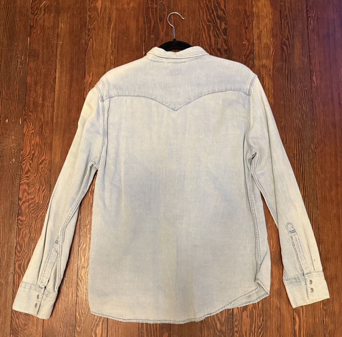 Levi's Used Levis Denim Long Sleeve Button Shirt - Large Size US L / EU 52-54 / 3 - 2 Thumbnail